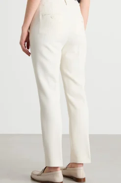 Pantalone in doppia tela - Bianco