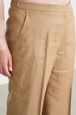Pantalone in drill pesante - Cammello