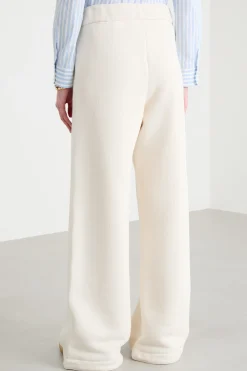 Pantalone in felpa - Avorio
