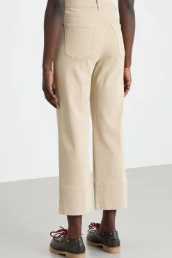 Pantalone in gabardina - Beige