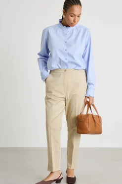 Pantalone in gabardina - Beige