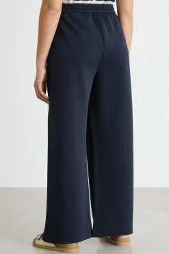 Pantalone in jersey double - Blu