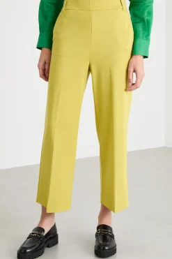 Pantalone in jersey - Giallo