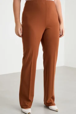Pantalone in jersey - Marrone