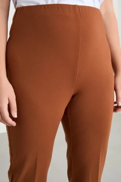 Pantalone in jersey - Marrone