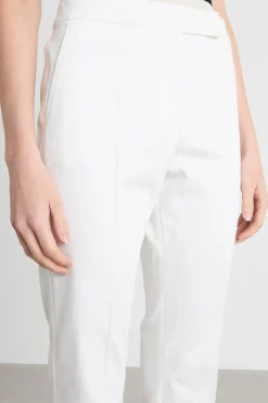 Pantalone in raso - Bianco