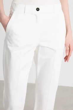 Pantalone in raso - Bianco