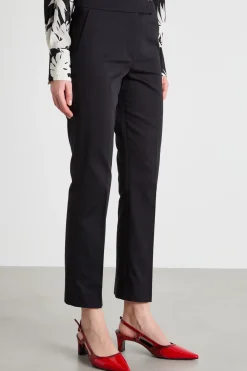 Pantalone in raso - Nero