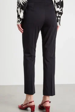 Pantalone in raso - Nero