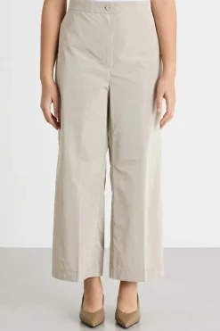 Pantalone in taffetà - Grigio
