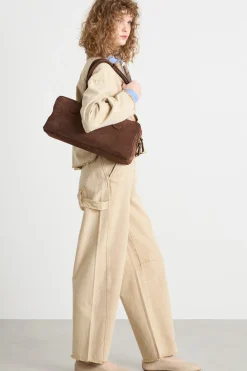 Pantalone in tela - Beige