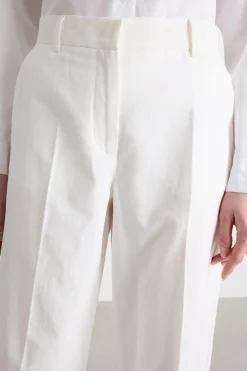 Pantalone in tela - Bianco