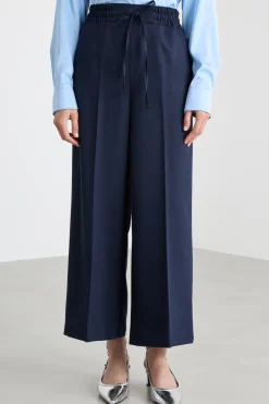 Pantalone jogger stretch - Blu
