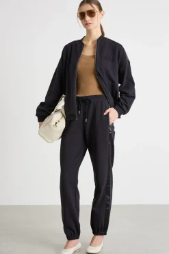 Pantalone jogging in felpa - Blu