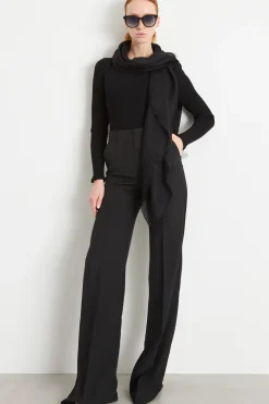 Pantalone palazzo - Nero