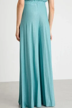 Pantalone plissé - Azzurro