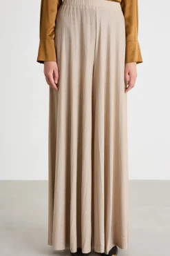 Pantalone plissé - Beige