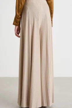 Pantalone plissé - Beige