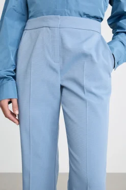Pantalone semi flare - Azzurro