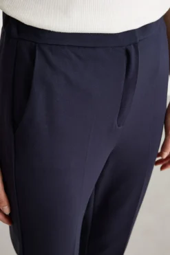 Pantalone slim a sigaretta - Blu