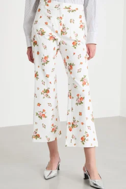 Pantalone stampato - Bianco