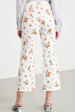 Pantalone stampato - Bianco