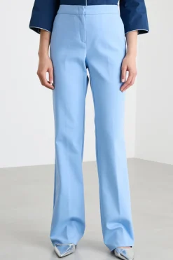 Pantalone stretch - Azzurro