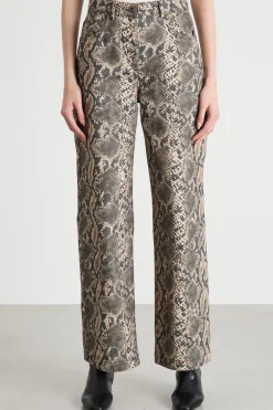 Pantalone wide leg - Marrone