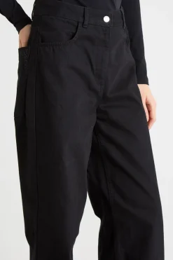 Pantalone wide leg - Nero