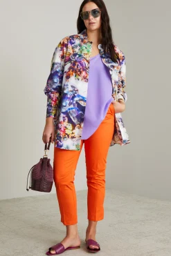 Pantaloni aderenti - Arancione
