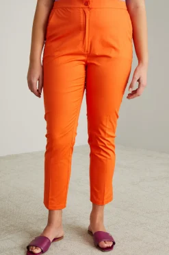 Pantaloni aderenti - Arancione