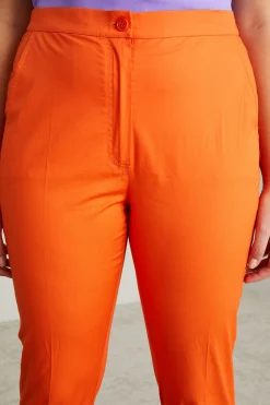 Pantaloni aderenti - Arancione