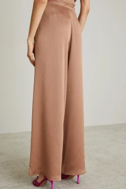 Pantaloni ampi - Marrone