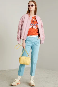 Pantaloni a sigaretta - Acqua Marina