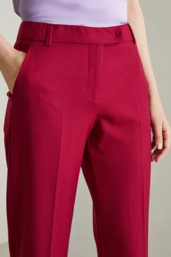 Pantaloni a sigaretta - Bordeaux