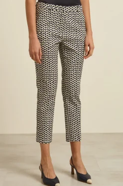 Pantaloni a sigaretta - Nero Bianco