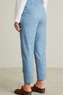 Pantaloni baggy in jersey - Azzurro