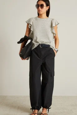 Pantaloni cargo - Nero