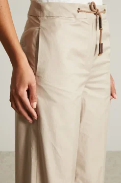 Pantaloni con coulisse - Beige