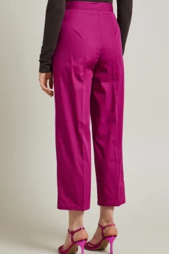 Pantaloni con fusciacca - Fucsia