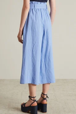 Pantaloni cropped - Lilla