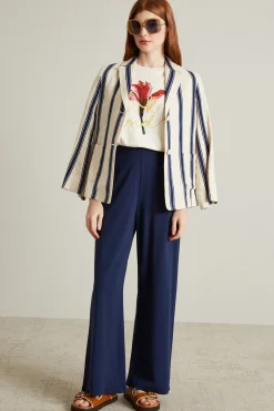 Pantaloni dritti - Blu