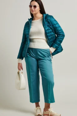 Pantaloni dritti - Blu Smeraldo