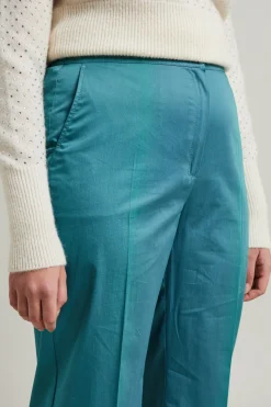 Pantaloni dritti - Blu Smeraldo