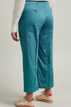 Pantaloni dritti - Blu Smeraldo
