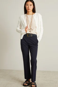 Pantaloni flare - Blu Notte
