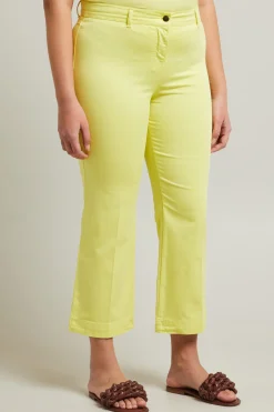 Pantaloni flare - Giallo
