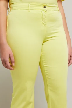 Pantaloni flare - Giallo