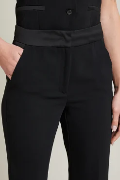 Pantaloni flare - Nero
