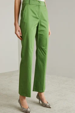 Pantaloni in cotone - Verde